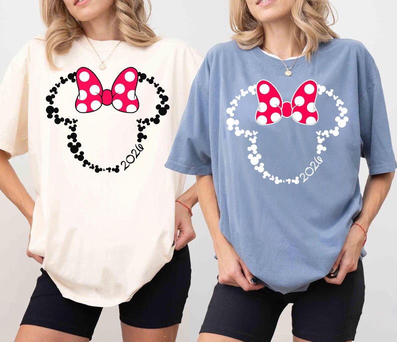 Mickey Minnie 2026 Family Trip Shirts, Disney Squad Matching Tee, Disneyland Vacation T-shirt, Custom Disney Group Gift, Disney Castle Shirt image 4