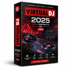 Virtual DJ 2026 Pro Infinity v8.5 Lifetime License Instant Download