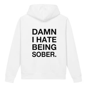 Chief Keef Shirt, 2012 Rap Hoodie, Hip Hop Graphic Tee "Damn I hate being sober"