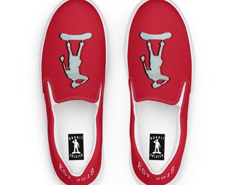 Red Hunnit Soldier Men’s slip-on canvas shoes