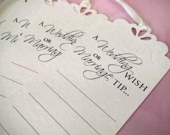 8 etiquetas de deseos - Ideales para cualquier evento - Libro de firmas alternativo / Baby Shower / Boda / Cumpleaños / Aniversario / Jubilación / Árbol de los deseos