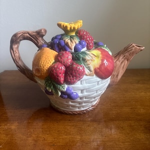 Teiera vintage Fitz & Floyd Fruit Fair