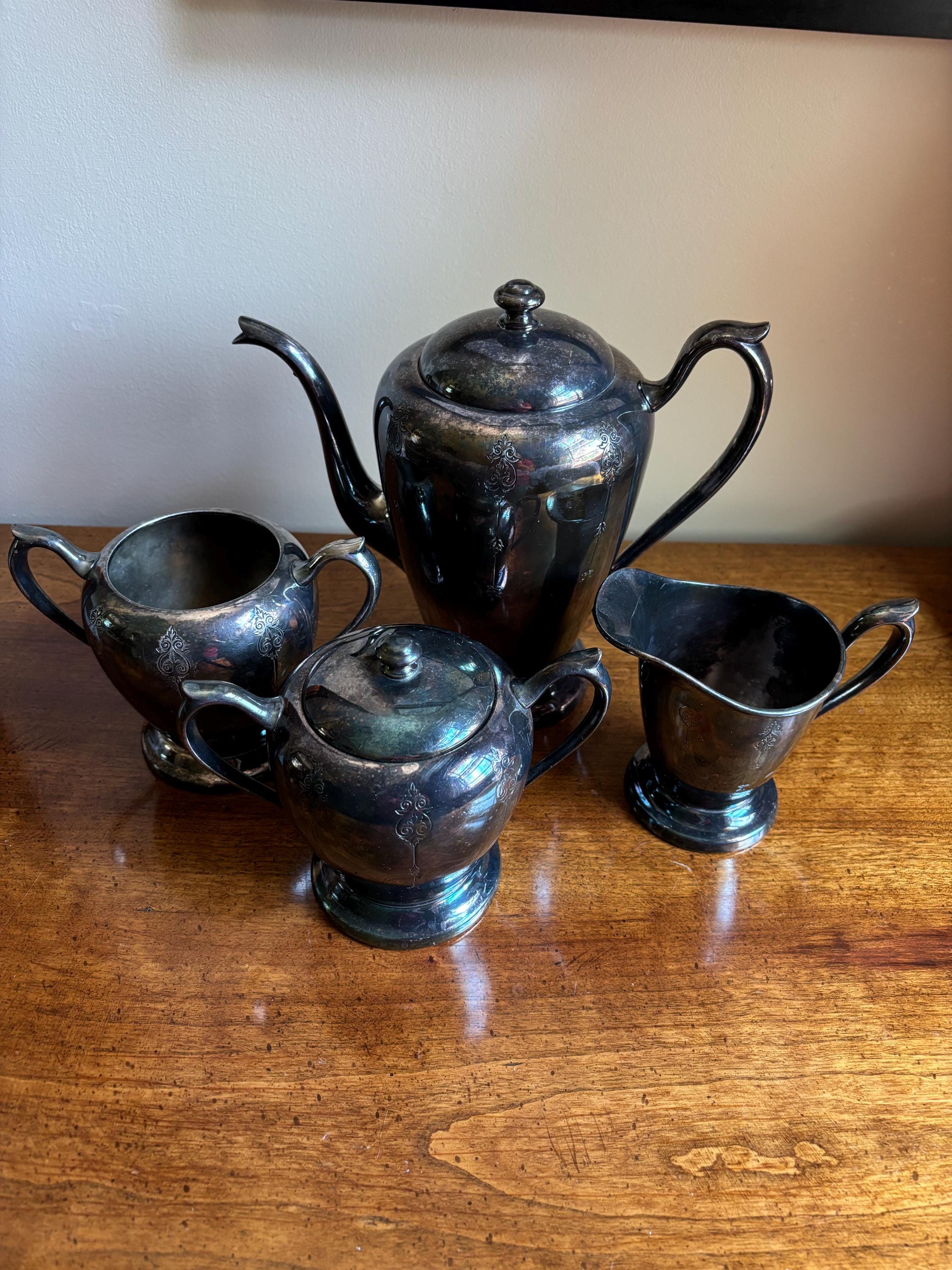 Wm Rogers Tea Set - Etsy
