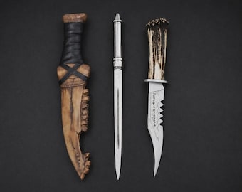 Conjunto de réplicas de utilería de Supernatural / Espada de ángel, Primera espada, Cuchillo demoníaco