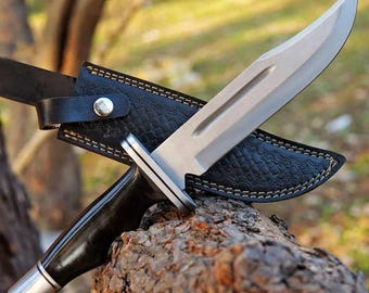 Cuchillo réplica de la película Scream: Bloody Ghostface Buck 120, hoja auténtica