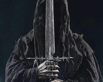 Handmade Ringwraiths Nazgul Replica, Cosplay & Display gift for boyfriend, Persanalized Gift for husband