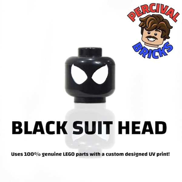 BLACK SUIT HEAD