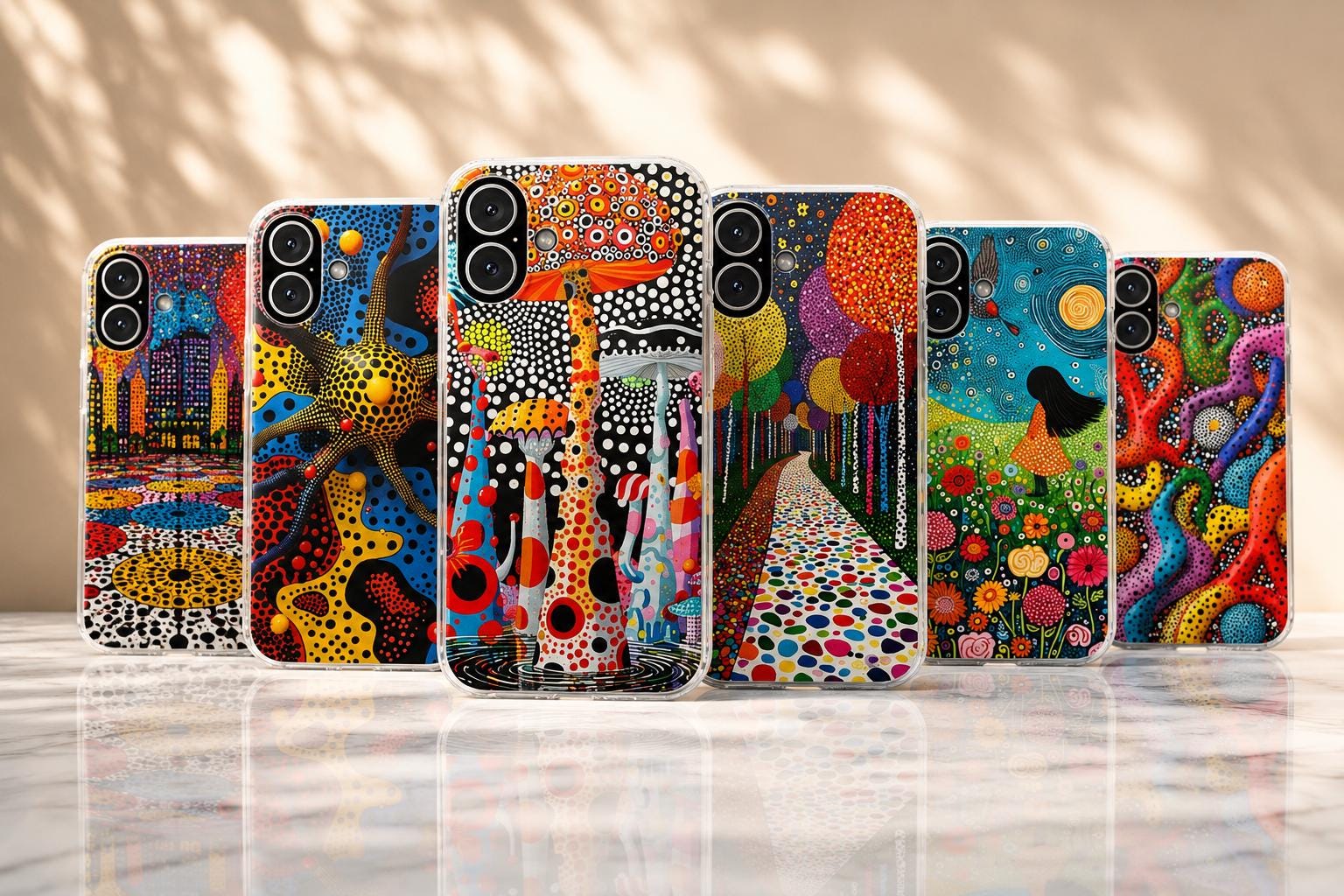 Yayoi kusama iPhone case - Etsy 日本