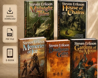 Malazan Book of the Fallen 5 eBook Bundle