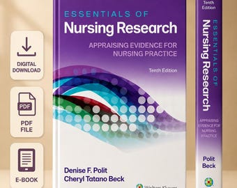 Essentials of Nursing Research 10th Edition | Evidence-Based Practice Study Guide PDF | Nursing Research Digital Download