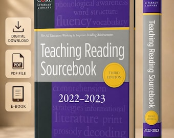 Teaching Reading Sourcebook 2022-2023 | Literacy Instruction Guide PDF | Phonics, Fluency & Reading Education Digital Download
