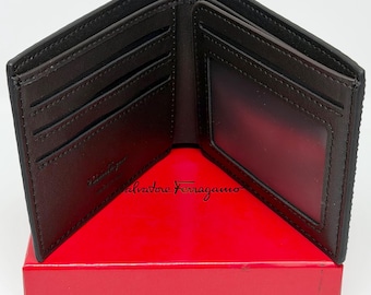 vintage Salvatore Ferragamo men's wallet  for pocket with box free ship