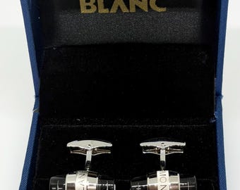 Vintage Montblanc cufflinks for Men with Gift box & Worldwide Shipping