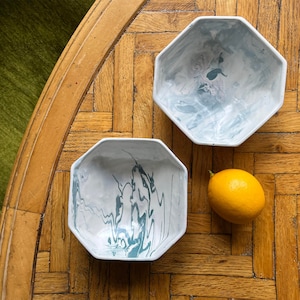 Marble Porcelain Candy Dish