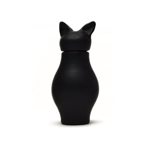 Basst Cat Urn Matte Black image 1