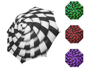 Umbrella Halloween Gothic Lollipop - Sweet Candy Horror Goth Terror Movie Tooth Kawaii Harajuku Punk Spooky Rain Vampire Witch Vampire