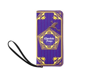 Chocolate Frog Wallet - Magic, Witchcraft, Candy, Sweets, Magazine, Potter, Luna, Wizard, Witch, Lovegood, Prop, HP, weasley, diagon, alley