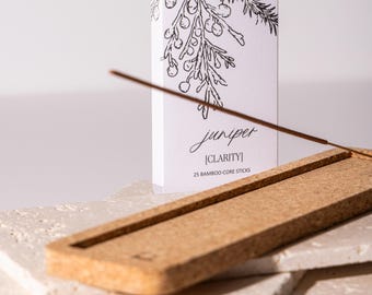 All-Natural Juniper [CLARITY] Incense, Made from Plants, Never Synthetics - 25 Sticks