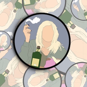 Sweet Dee It’s Always Sunny in Philadelphia Laminated Sticker, Dee Reynolds Always Sunny Sticker, water bottle sticker, IASIP sticker, IASIP