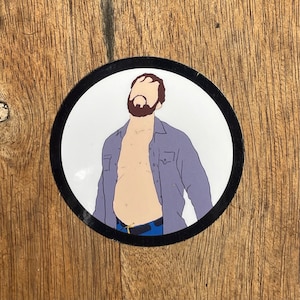 Mac  It’s Always Sunny in Philadelphia Laminated Sticker, Mac McDonald, Always sunny sticker, its always sunny fan art, water bottle sticker