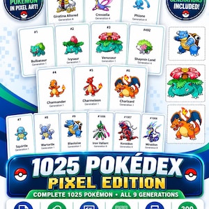 1025 pokemon card binder Pokmon National Pokdex 1025: Printable Pages & Placeholders PokeToBroke Collect All 1,025 Pokmon in