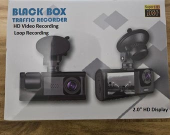 1080P HD Dash Cam – Night Vision, Loop Recording Black Box Recorder