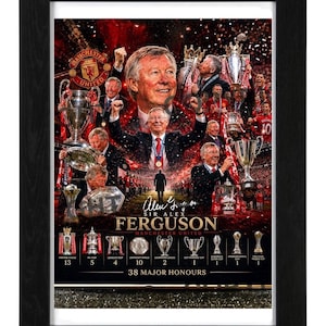 アレックス・ファーガソン '95 直筆サイン 希少 Alex ferguson signed - Etsy 日本
