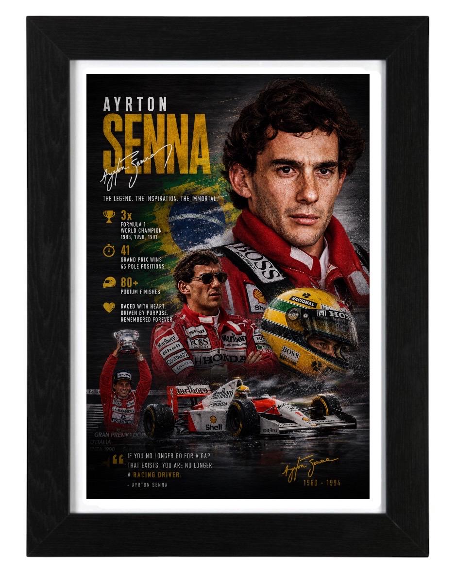 Ayrton senna signed - Etsy 日本