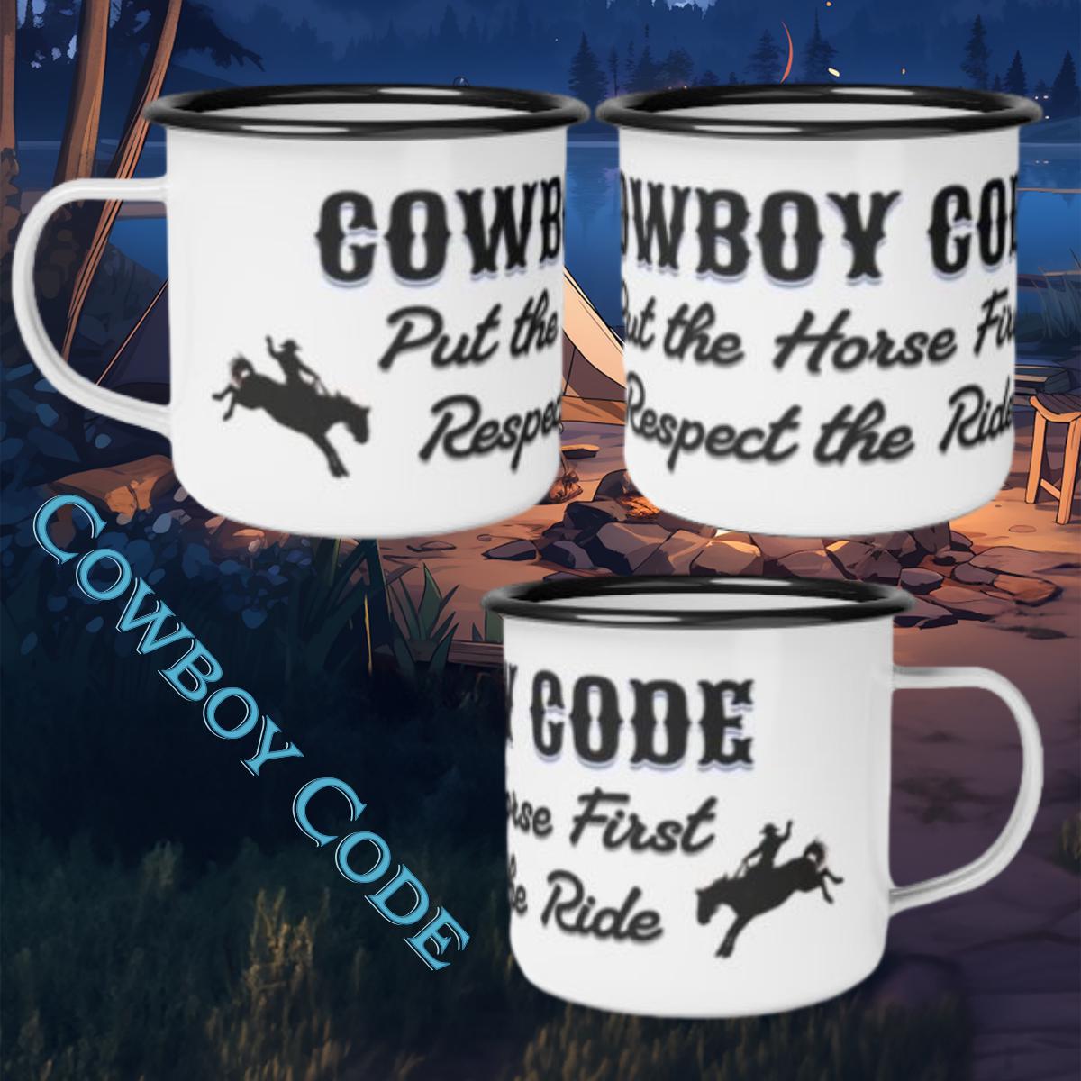 Cowboy tin cup - Etsy 日本