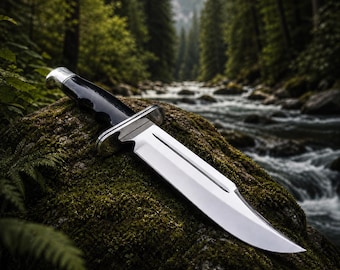 Scream Movie Replica Knife: Bloody Ghostface Buck 120, Real Blade