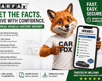 Rapporto storico del veicolo CARFAX / Verifica VIN USA/Canada (Download digitale)