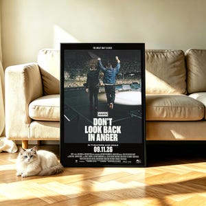 Don't Look Back In Anger Movie Poster,Classic Film Poster,Wall Art Decor,Movie Lover Gift