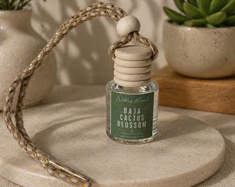 Baja Cactus Blossom Car Diffuser | Sweet Fresh Scent, Long Lasting Air Freshener