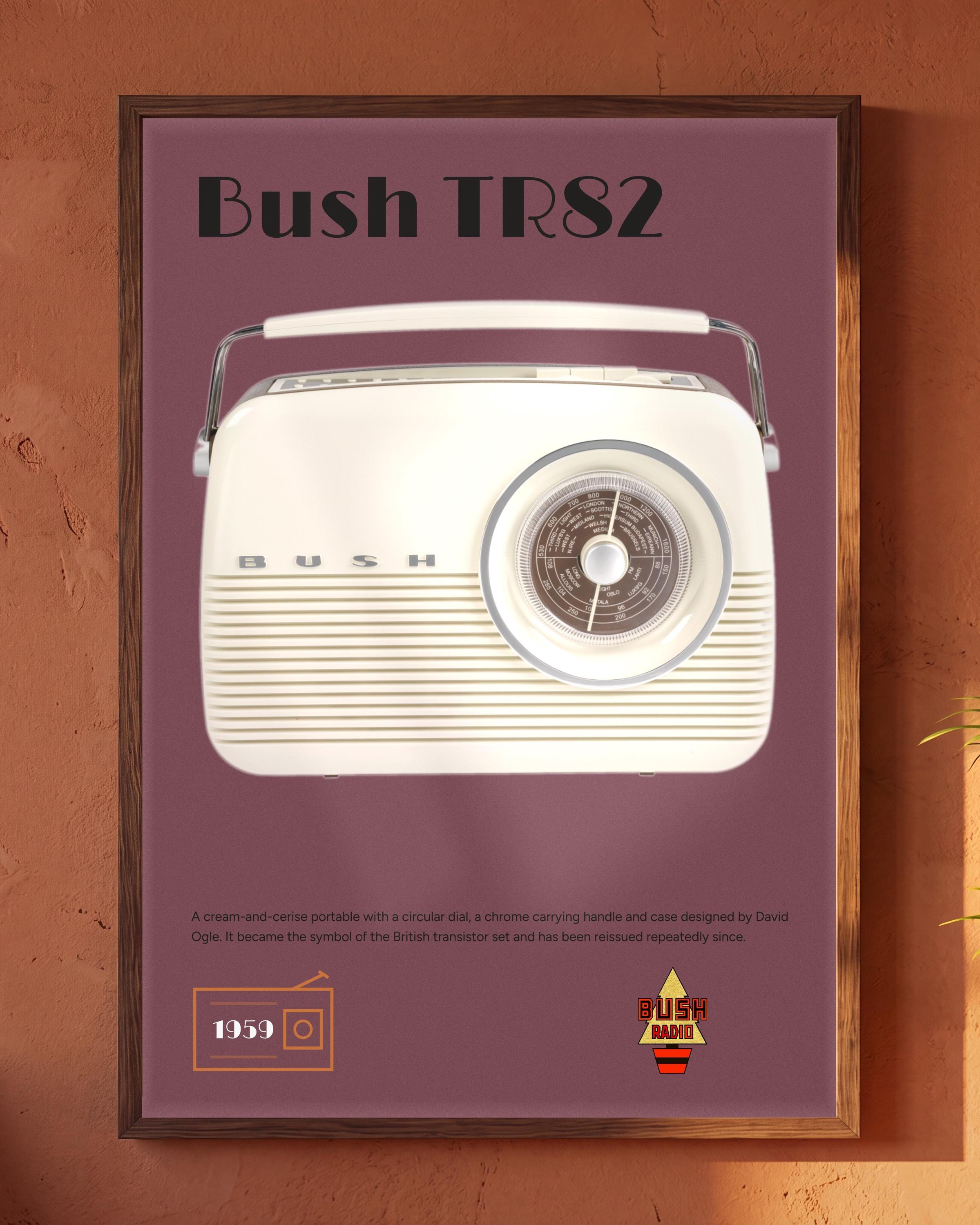 Vintage Bush Radio - Etsy