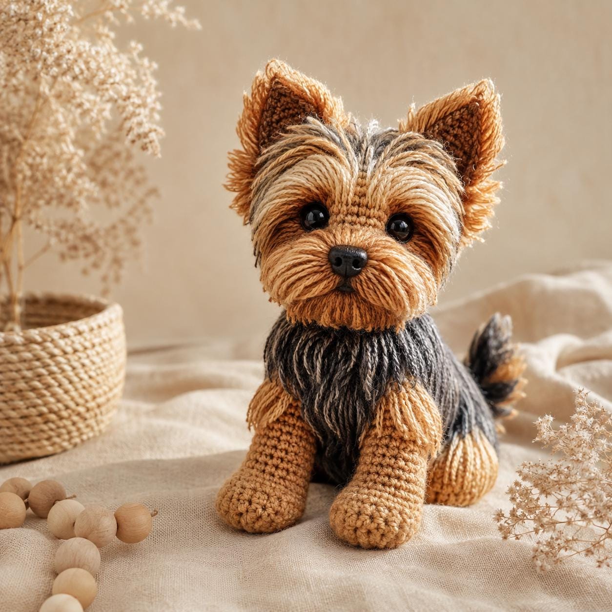 Yorkshire terrier amigurumi - Etsy 日本