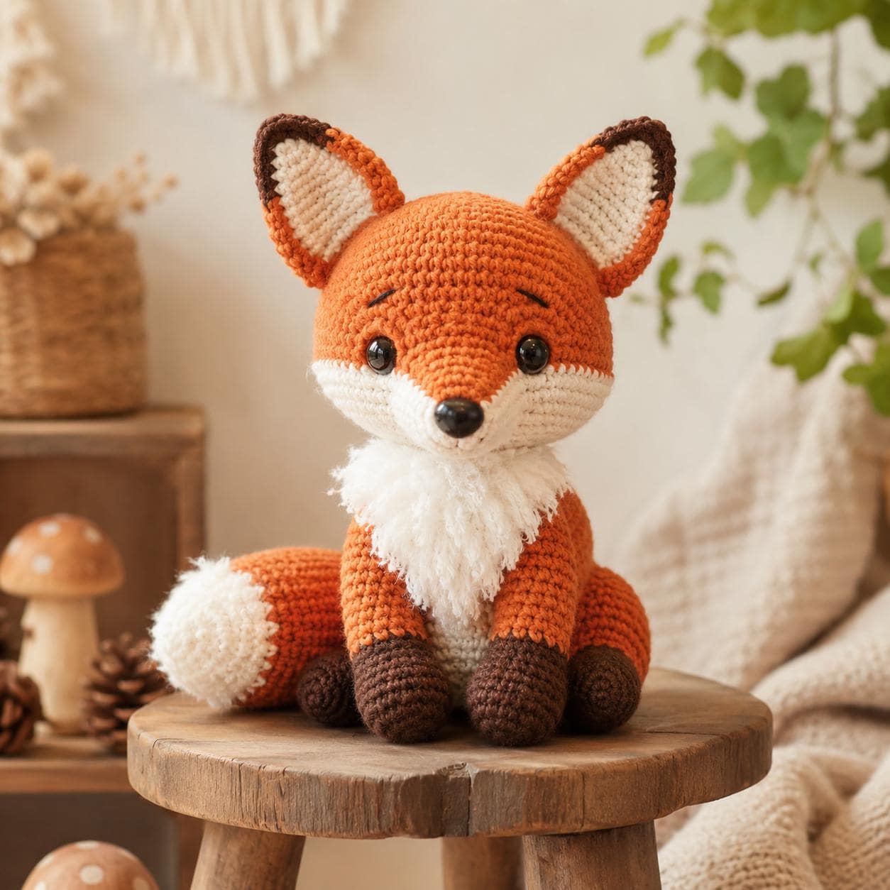 40 Fox Crochet Patterns: Fun & Easy Projects for Crafty Individuals 15 Crochet Fox Amigurumi Pattern Woodland Nursery Decor Toy