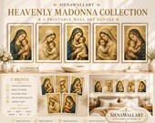 Medieval Christian Printable Wall Art Bundle, Gothic Religious Prints, Vintage Catholic Decor, Renaissance Gallery Wall Set, Digital Art