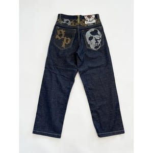 00s y2k cloud72 denim jeans skull stads This item is unavailable 
