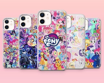 Funda para teléfono My Little Pony, linda funda MLP para iPhone 17e, 17Pro, 16e, 15, 14, 13, 12, Samsung S26Ultra, S25, A56, A16, Pixel 10A, 10Pro, 9A