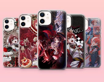 Twisted Wonderland Riddle Phone Case for iPhone 17e, 17Pro, 16e, 15, 14, 13, 12, Samsung S26Ultra, S25, A56, A16, Pixel 10A, 10Pro, 9A