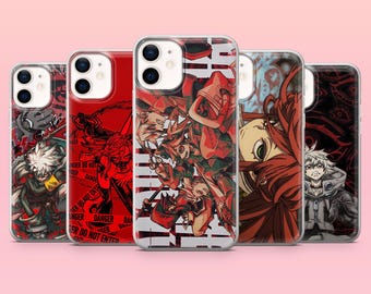 Red Anime Phone Case Gachiakuta Cover for iPhone 17e, 17Pro, 16e, 15, 14, 13, 12, Samsung S26Ultra, S25, A56, A16, Pixel 10A, 10Pro, 9A