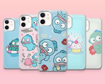 Hangyodon Phone Case Kawaii Fish Cover for iPhone 17e, 17Pro, 16e, 15, 14, 13, 12, Samsung S26Ultra, S25, A56, A16, Pixel 10A, 10Pro, 9A