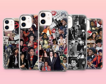 MJ Phone Case Michael Jackson Cover for iPhone 17e, 17Pro, 16e, 15, 14, 13, 12, Samsung S26Ultra, S25, A56, A16, Pixel 10A, 10Pro, 9A