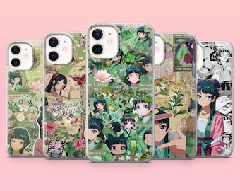 Apothecary Mao mao Phone Case Kawaii Anime Cover for iPhone 17e, 17Pro, 16e, 15, 14, 13, Samsung S26Ultra, S25, A56, A16, Pixel 10A, 10Pro