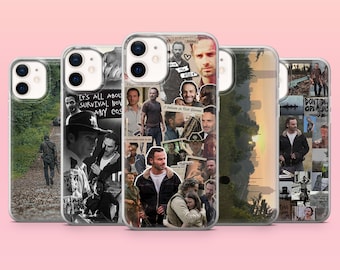 Rick Grimes Phone Case Walking Dead Cover for iPhone 17e, 17Pro, 16e, 15, 14, 13, 12, Samsung S26Ultra, S25, A56, A16, Pixel 10A, 10Pro, 9A