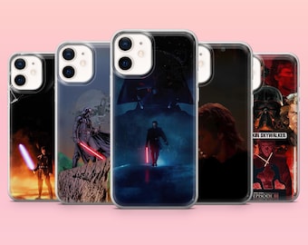 Darth Vader Phone Case Star Wars Anakin Cover for iPhone 17e, 17Pro, 16e, 15, 14, 13, Samsung S26Ultra, S25, A56, A16, Pixel 10A, 10Pro, 9A