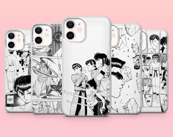 Manga Comics Phone Case YuYu Hakusho Cover for iPhone 17e, 17Pro, 16e, 15, 14, 13, 12, Samsung S26Ultra, S25, A56, A16, Pixel 10A, 10Pro, 9A