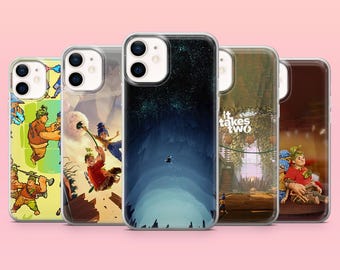 It takes two Phone Case Cody & May Cover for iPhone 17e, 17Pro, 16e, 15, 14, 13, 12, Samsung S26Ultra, S25, A56, A16, Pixel 10A, 10Pro, 9A