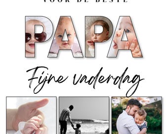 4 plantillas de fotos para el Día del Padre