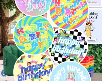 Custom Birthday Button | School Button | Classroom Birthday Button
